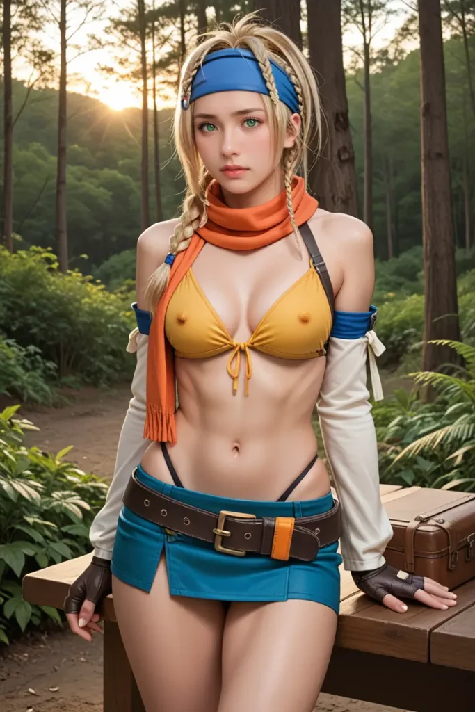ファイナルファンタジーのリュックのグラビアエロ画像50枚目