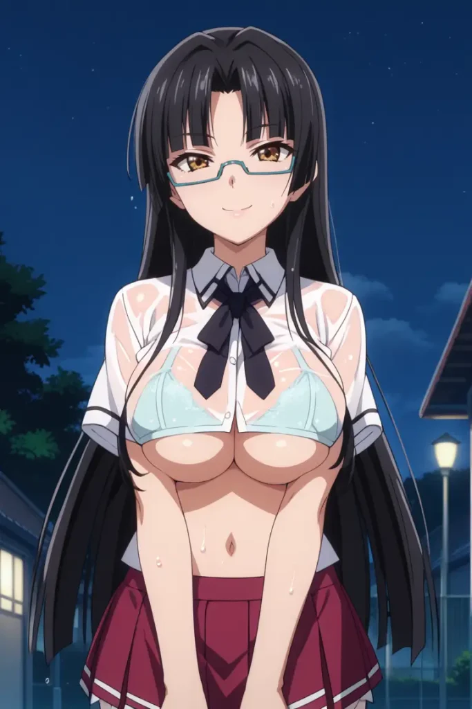 ハイスクールD×Dの真羅椿姫がエッチなコスチュームを着るエロ画像51枚目