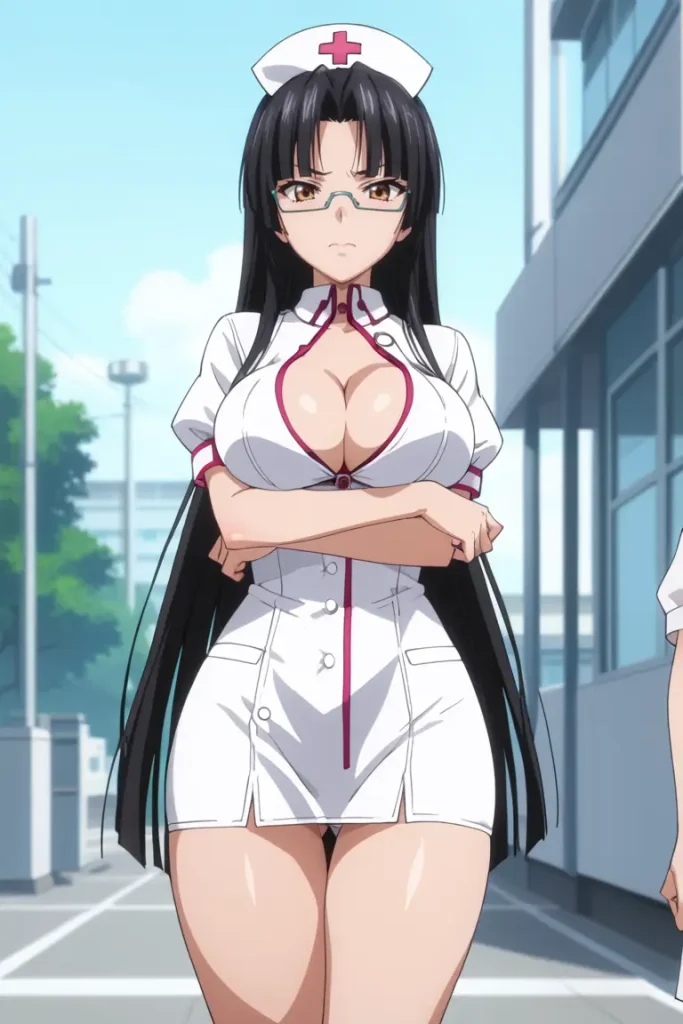 ハイスクールD×Dの真羅椿姫がエッチなコスチュームを着るエロ画像54枚目