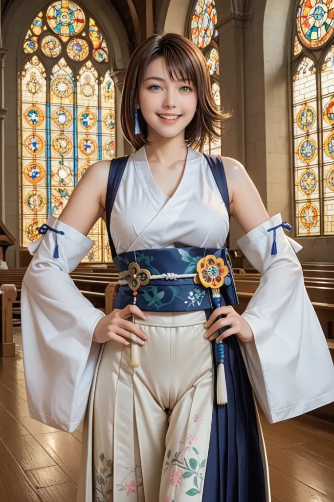 ファイナルファンタジーのユーナのエッチなグラビアエロ画像57枚目