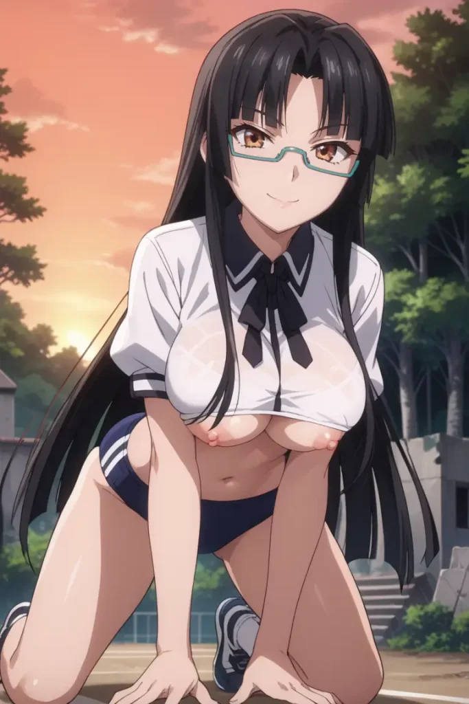 ハイスクールD×Dの真羅椿姫がエッチなコスチュームを着るエロ画像60枚目
