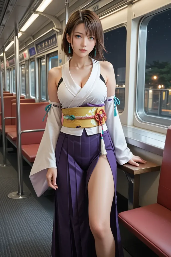 ファイナルファンタジーのユーナのエッチなグラビアエロ画像62枚目