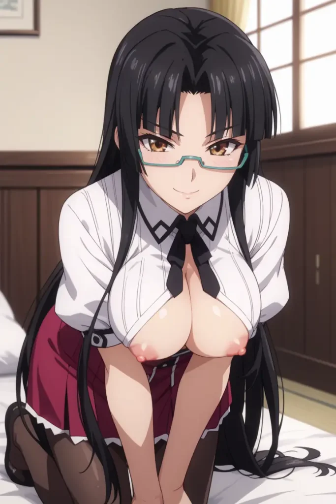 ハイスクールD×Dの真羅椿姫がエッチなコスチュームを着るエロ画像74枚目