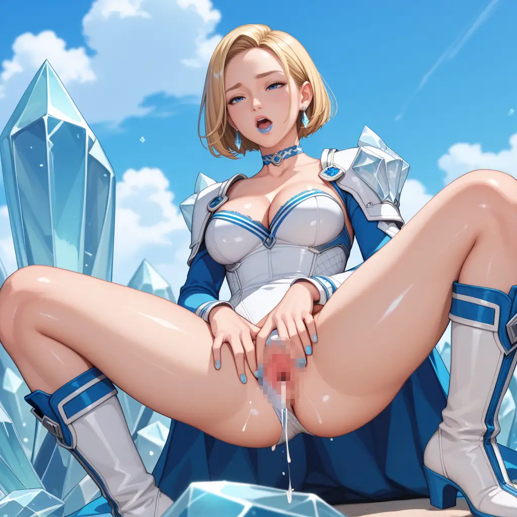 MARVELのエマ・フロストがオナニーするエロ画像83枚目