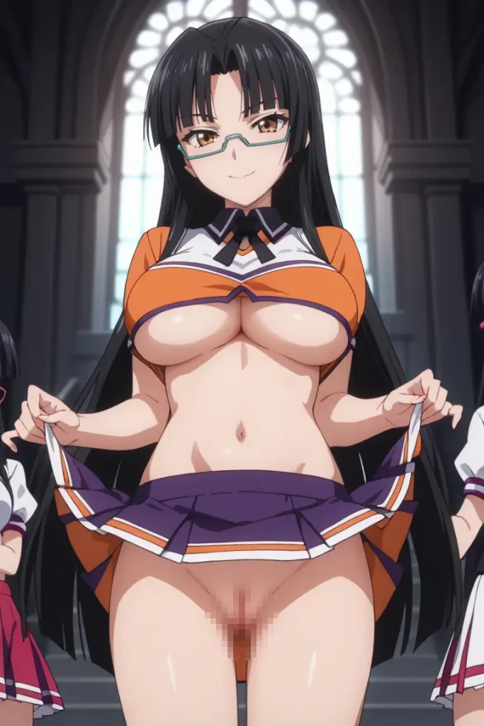 ハイスクールD×Dの真羅椿姫がエッチなコスチュームを着るエロ画像84枚目
