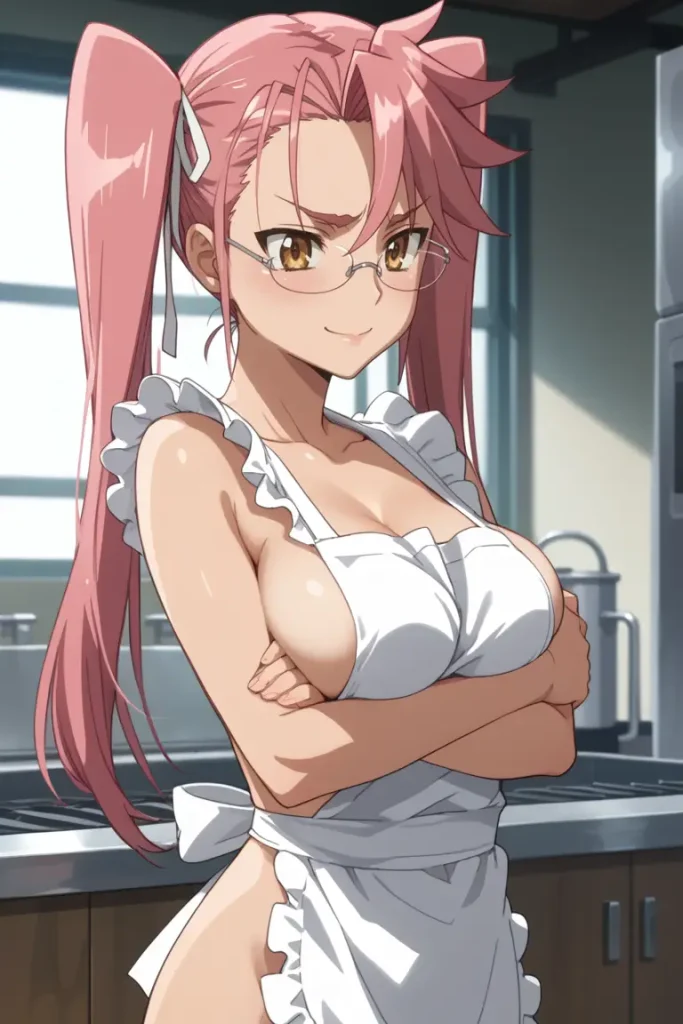 学園黙示録 HIGHSCHOOL OF THE DEADの高城沙耶がエッチなコスを着るエロ画像90枚目