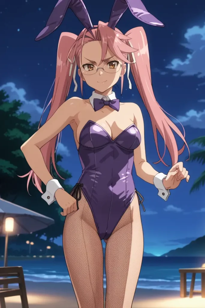 学園黙示録 HIGHSCHOOL OF THE DEADの高城沙耶がエッチなコスを着るエロ画像92枚目