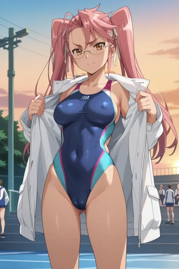 学園黙示録 HIGHSCHOOL OF THE DEADの高城沙耶がエッチなコスを着るエロ画像93枚目
