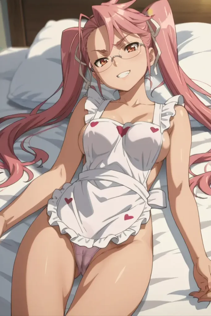 学園黙示録 HIGHSCHOOL OF THE DEADの高城沙耶がエッチなコスを着るエロ画像96枚目