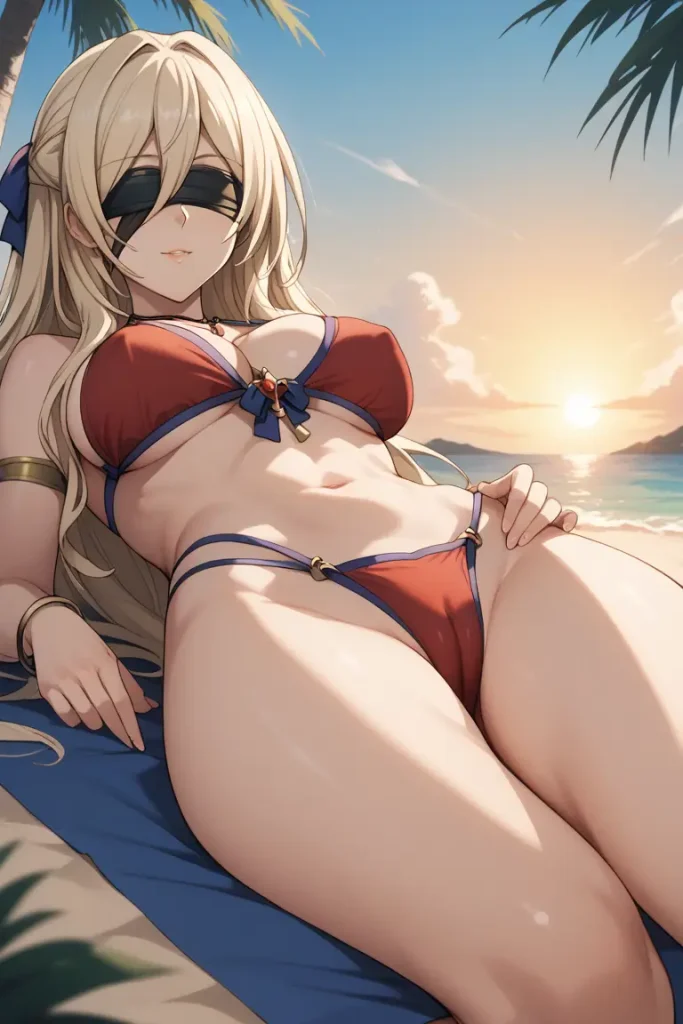 ゴブリンスレイヤーの剣の乙女の水着グラビアエロ画像8枚目