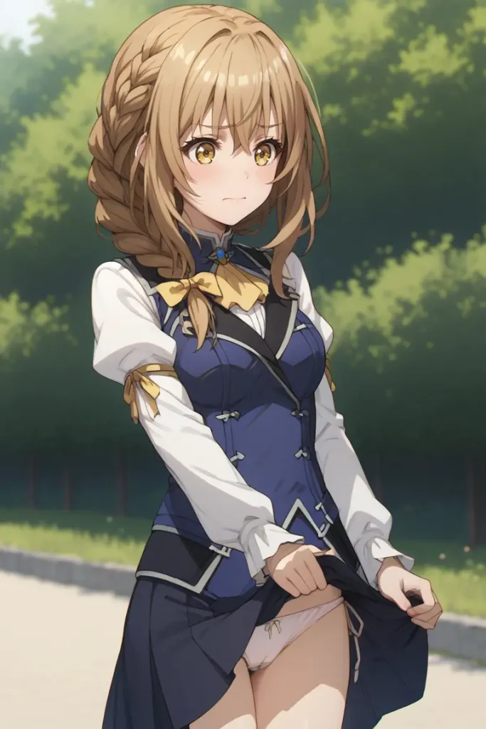 ゴブリンスレイヤーの受付嬢のパンチラエロ画像11枚目