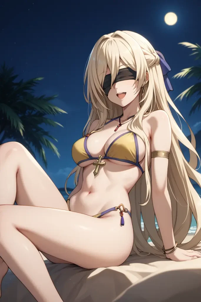 ゴブリンスレイヤーの剣の乙女の水着グラビアエロ画像15枚目