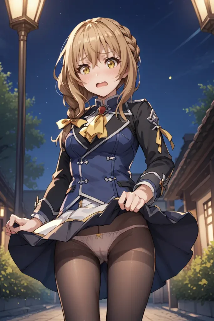 ゴブリンスレイヤーの受付嬢のパンチラエロ画像22枚目