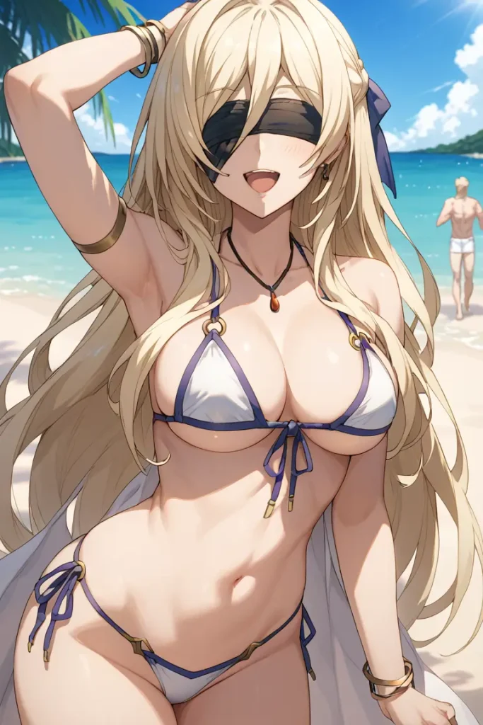 ゴブリンスレイヤーの剣の乙女の水着グラビアエロ画像26枚目