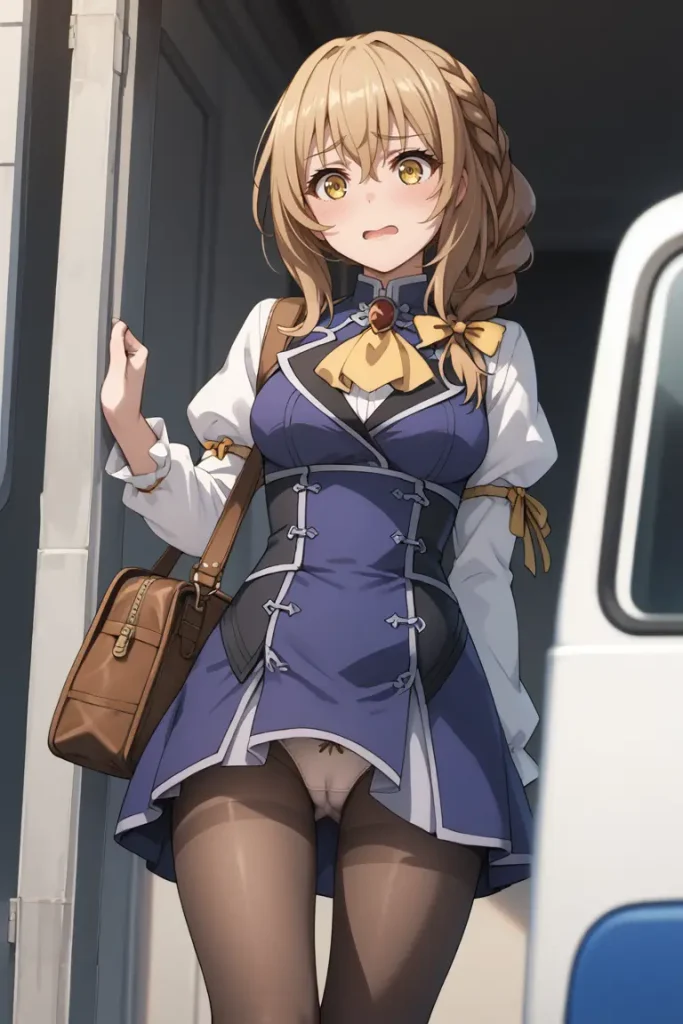 ゴブリンスレイヤーの受付嬢のパンチラエロ画像27枚目