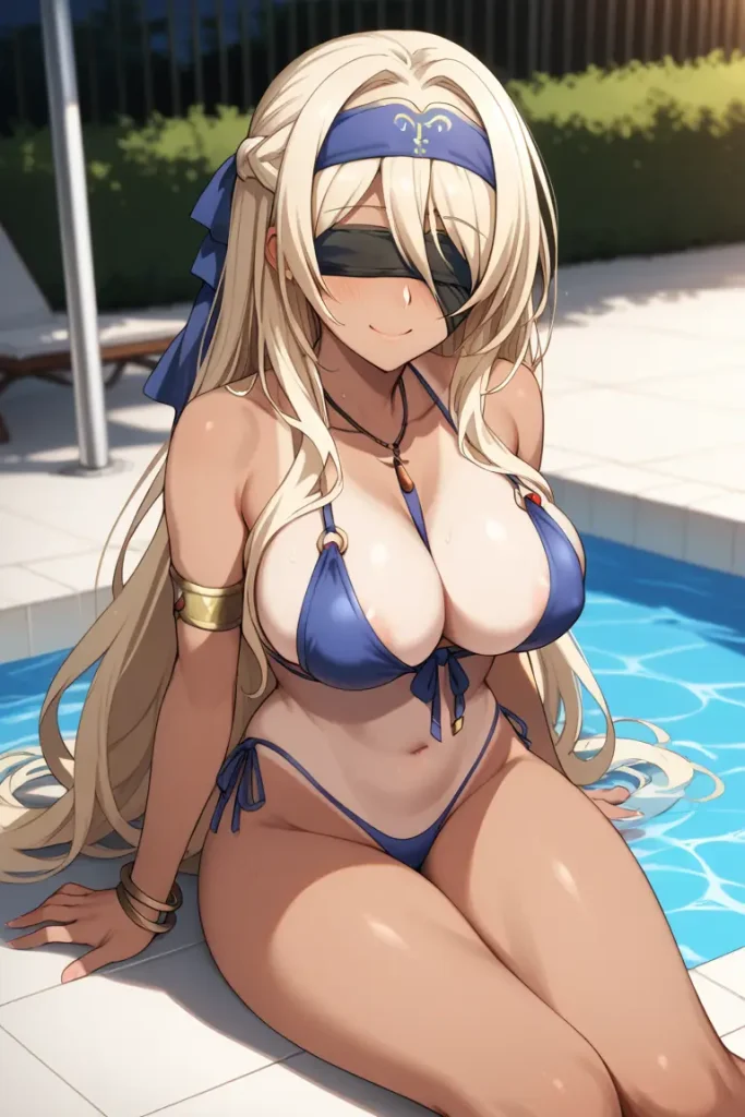 ゴブリンスレイヤーの剣の乙女の水着グラビアエロ画像28枚目