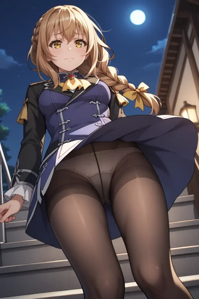 ゴブリンスレイヤーの受付嬢のパンチラエロ画像29枚目