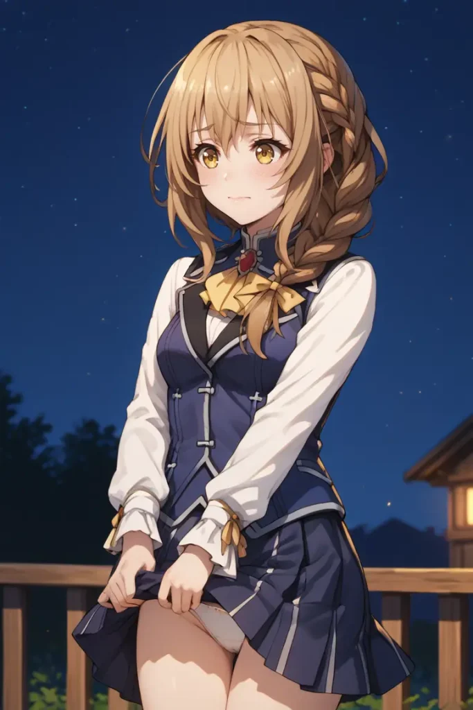 ゴブリンスレイヤーの受付嬢のパンチラエロ画像32枚目