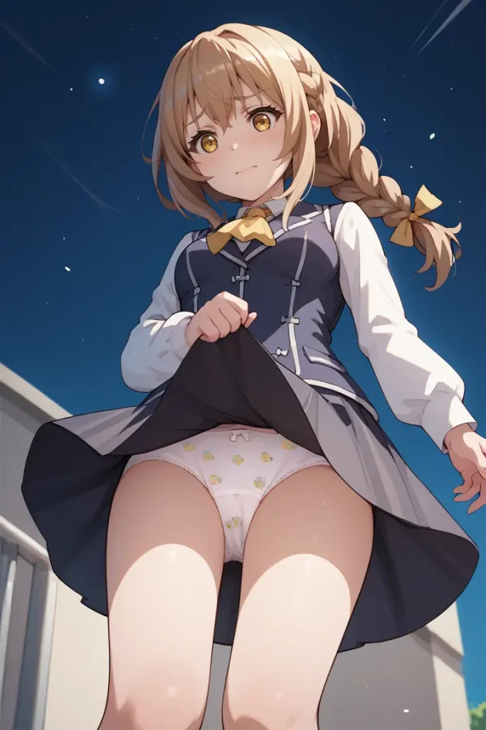 ゴブリンスレイヤーの受付嬢のパンチラエロ画像36枚目