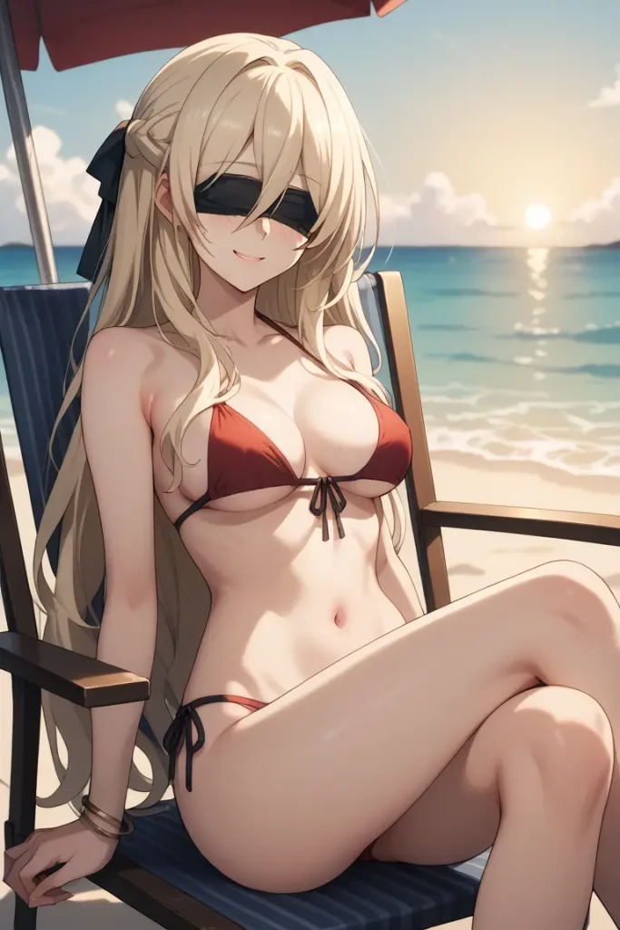 ゴブリンスレイヤーの剣の乙女の水着グラビアエロ画像49枚目