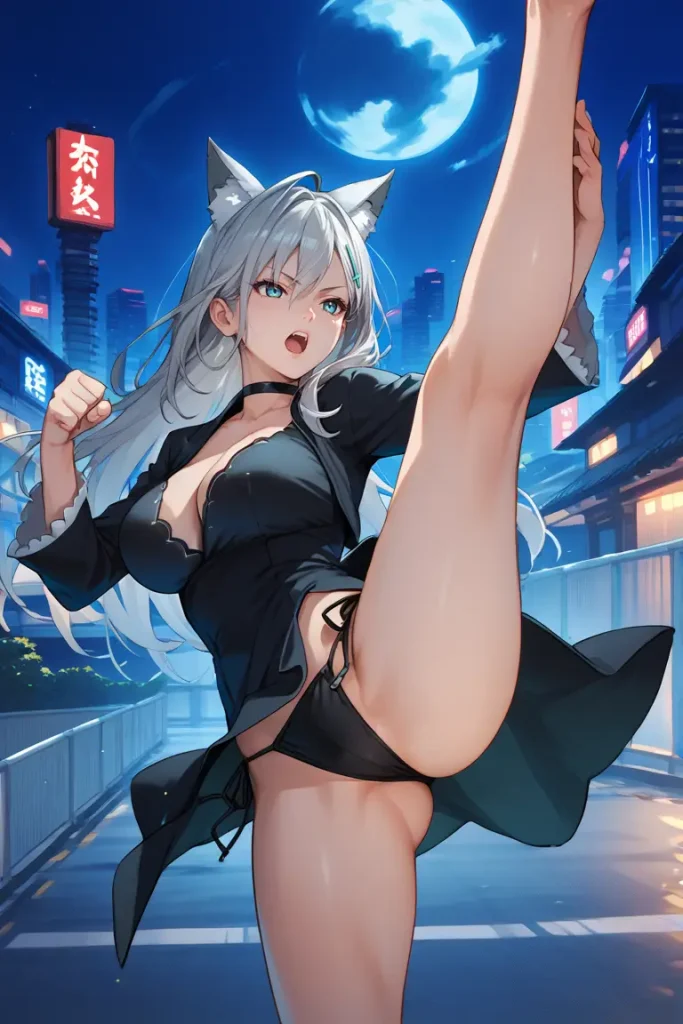 ブルーアーカイブのシロコ*テラーのパンチラエロ画像5枚目
