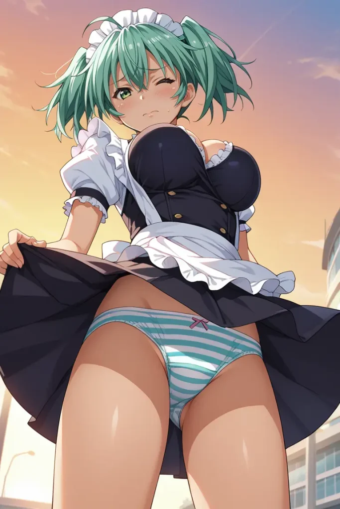 一騎当千の呂布奉先のパンチラが拝めるエロ画像12枚目