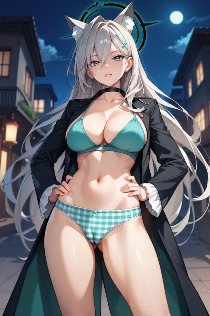 ブルーアーカイブのシロコ＊テラーの下着グラビアエロ画像74枚目