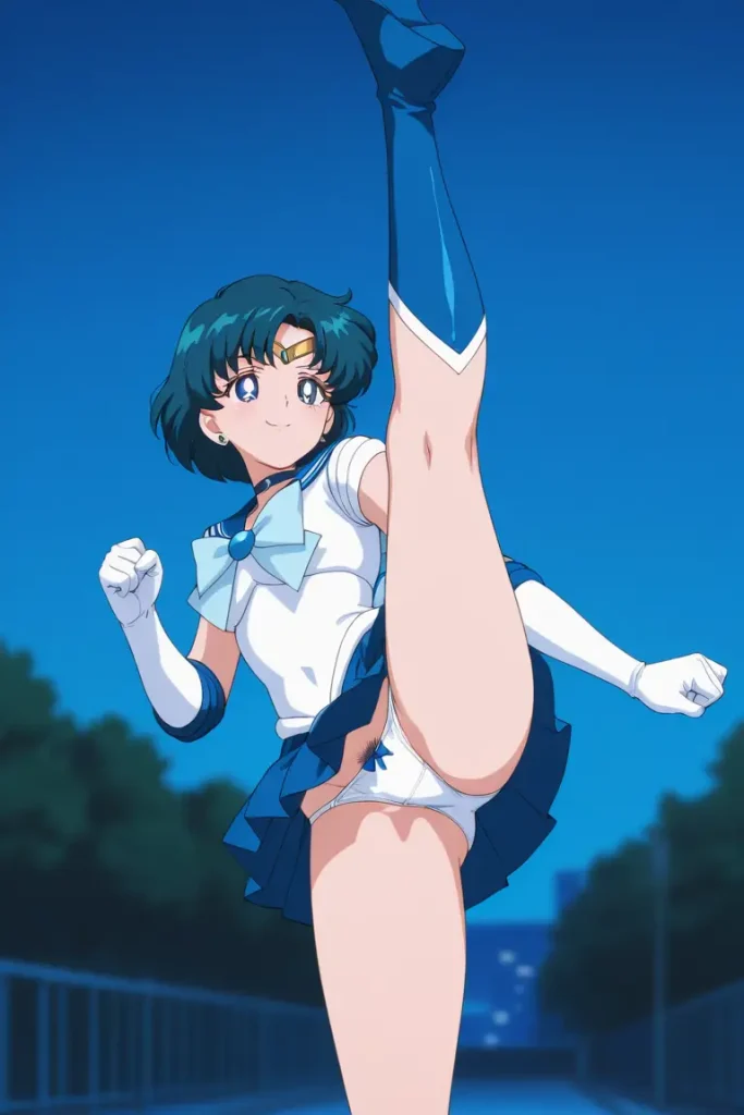 セーラーマーキュリーのパンチラエロ画像5枚目