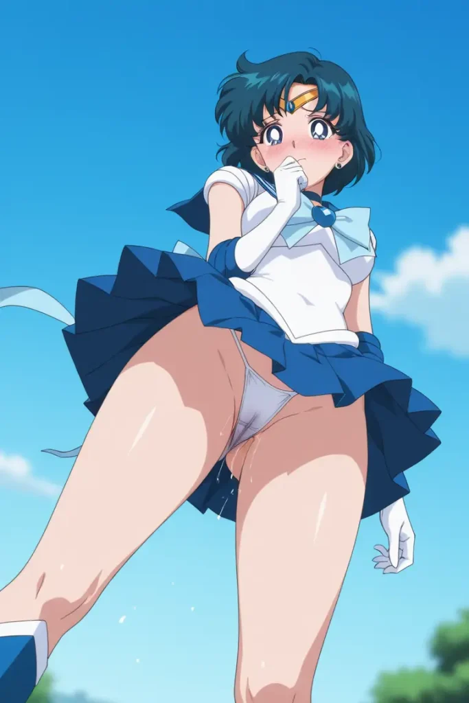 セーラーマーキュリーのパンチラエロ画像17枚目