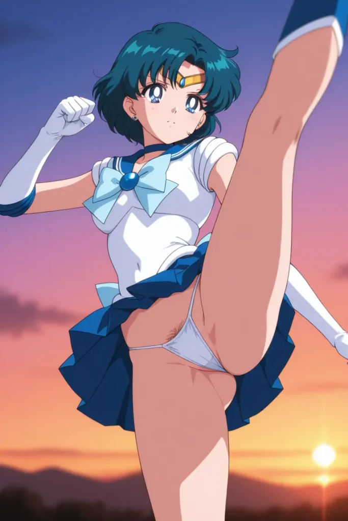 セーラーマーキュリーのパンチラエロ画像21枚目