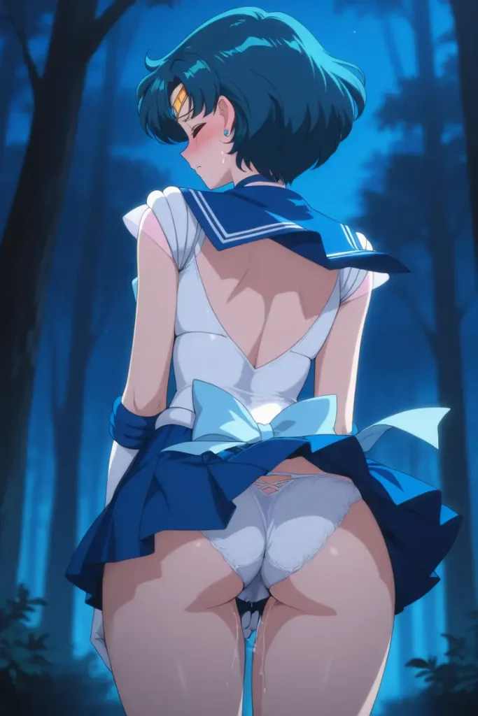 セーラーマーキュリーのパンチラエロ画像23枚目