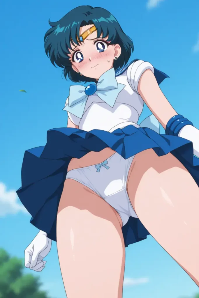 セーラーマーキュリーのパンチラエロ画像26枚目