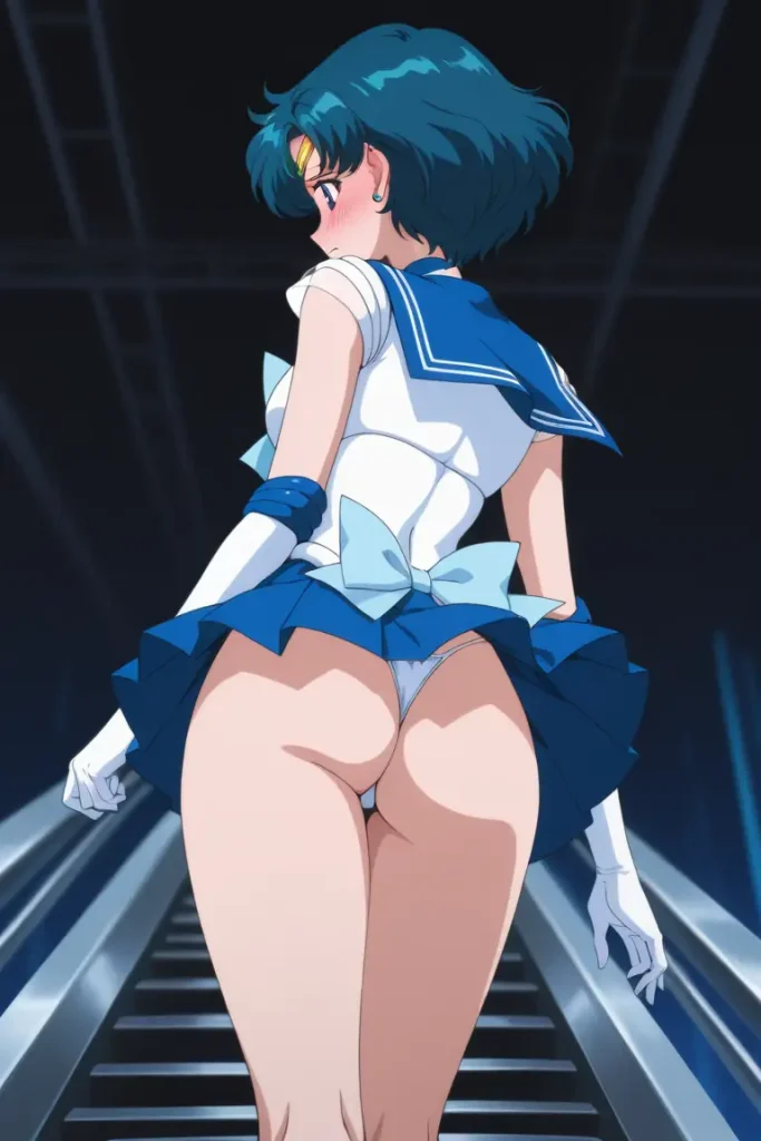 セーラーマーキュリーのパンチラエロ画像27枚目