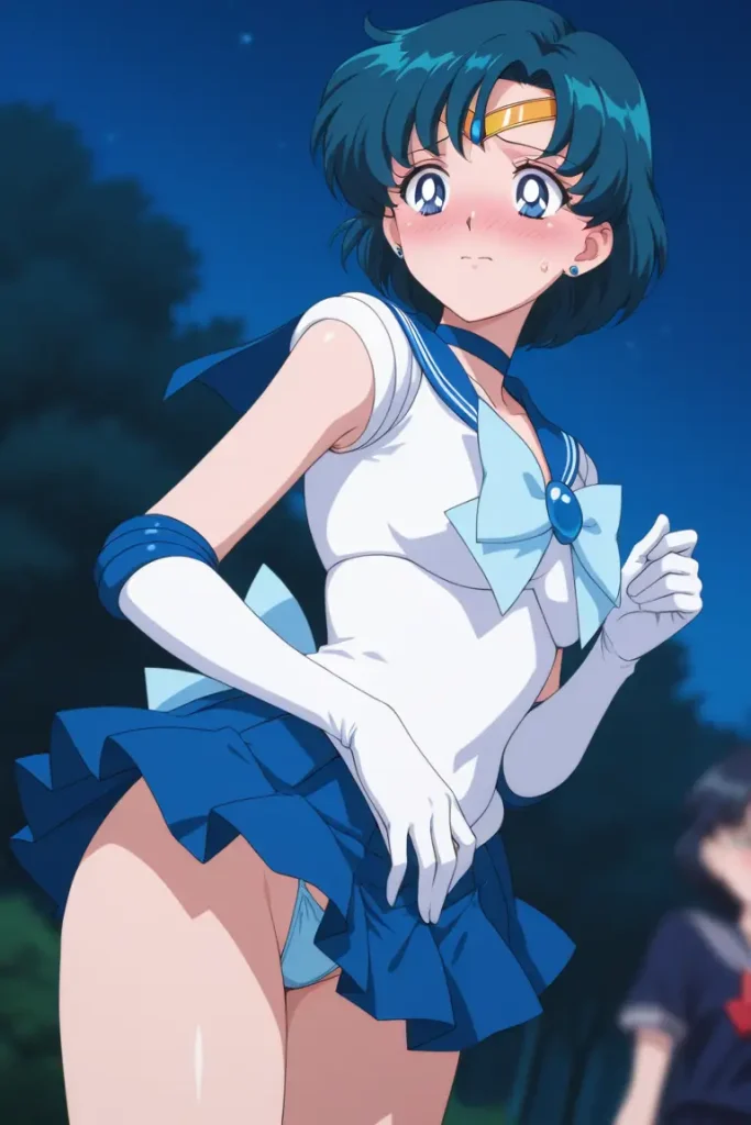 セーラーマーキュリーのパンチラエロ画像28枚目