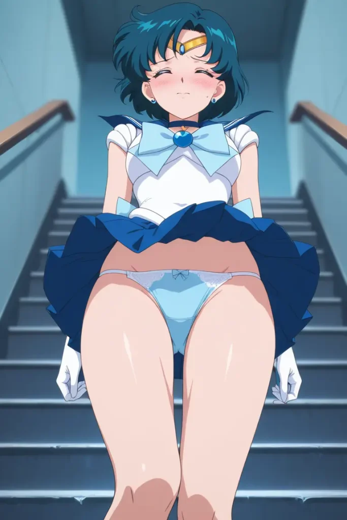 セーラーマーキュリーのパンチラエロ画像29枚目