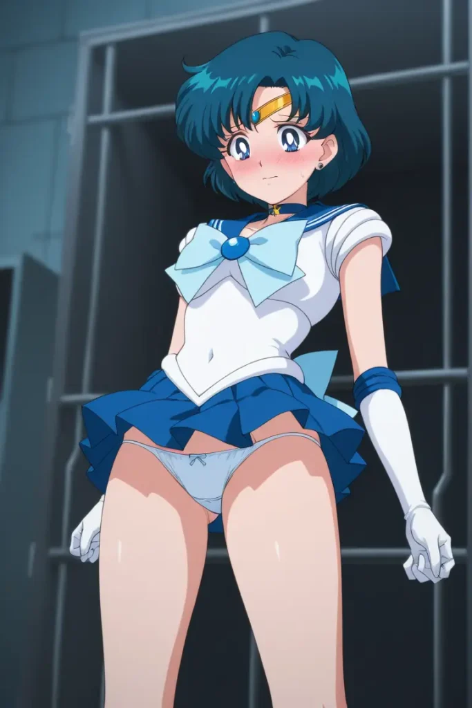 セーラーマーキュリーのパンチラエロ画像31枚目