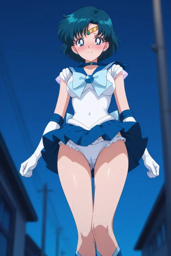 セーラーマーキュリーのパンチラエロ画像39枚目