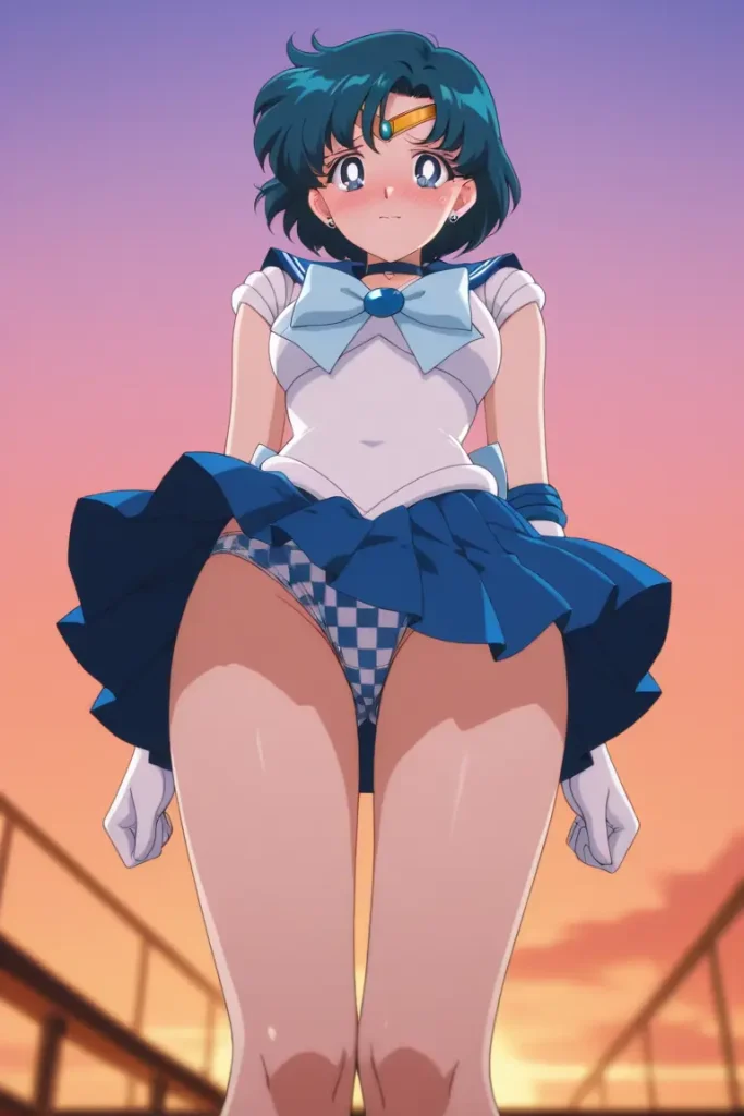 セーラーマーキュリーのパンチラエロ画像40枚目