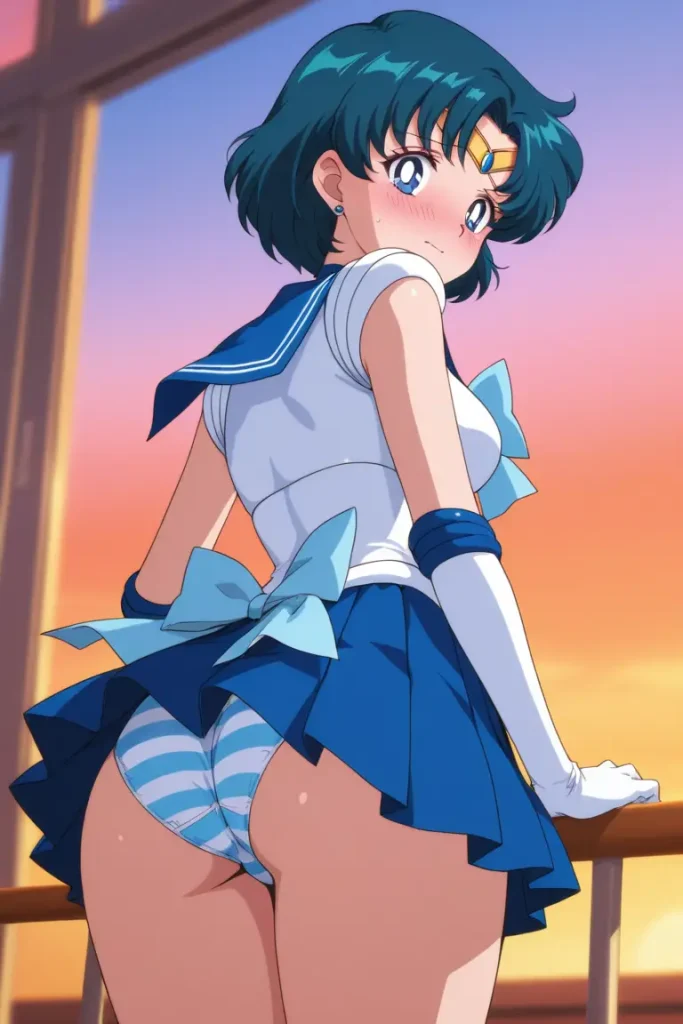 セーラーマーキュリーのパンチラエロ画像42枚目