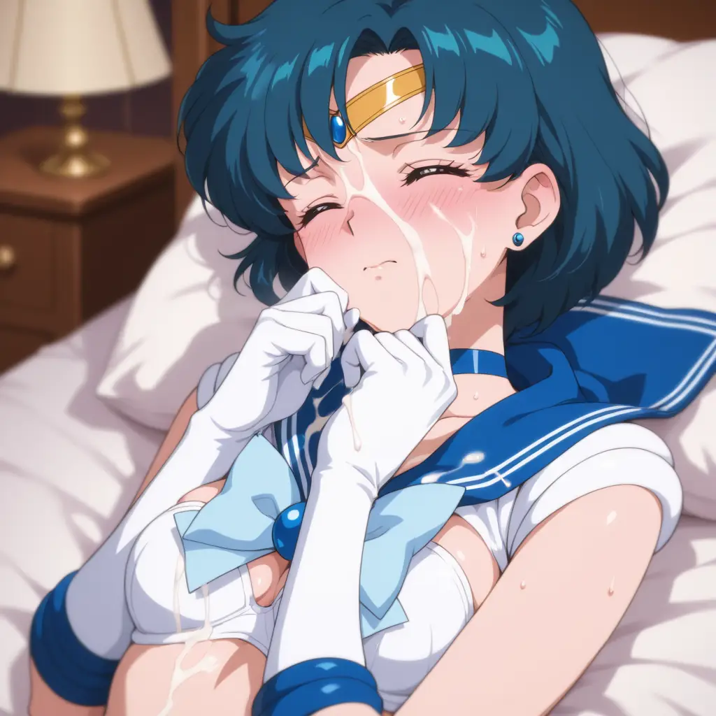 セーラーマーキュリーにザーメンぶっかけるエロ画像53枚目