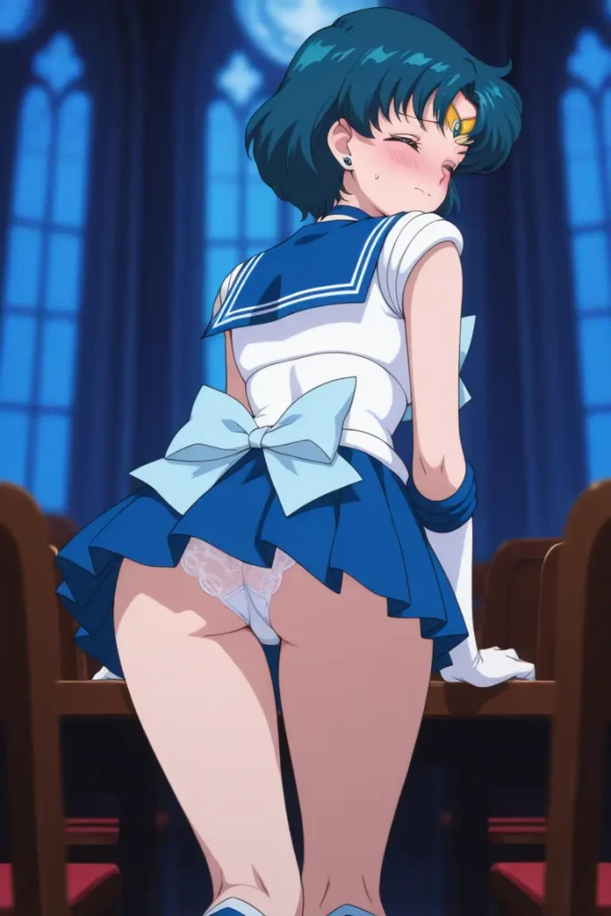 セーラーマーキュリーのパンチラエロ画像54枚目