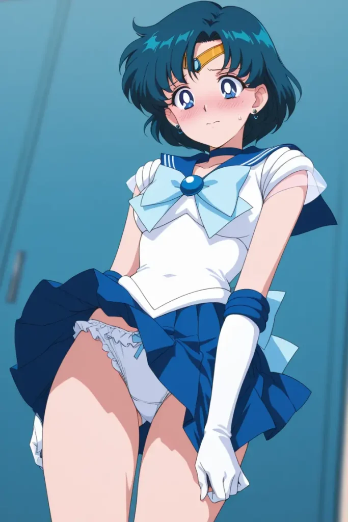 セーラーマーキュリーのパンチラエロ画像56枚目