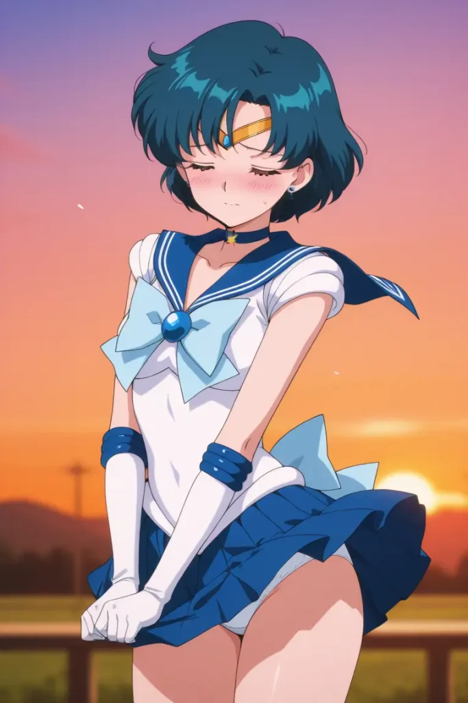 セーラーマーキュリーのパンチラエロ画像62枚目