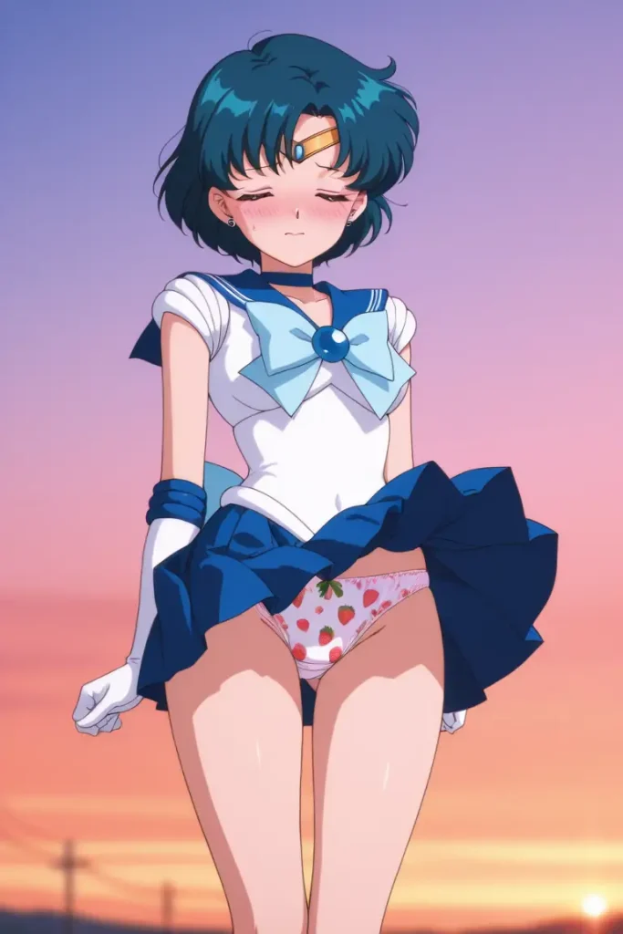 セーラーマーキュリーのパンチラエロ画像66枚目