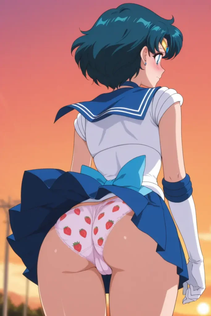 セーラーマーキュリーのパンチラエロ画像68枚目