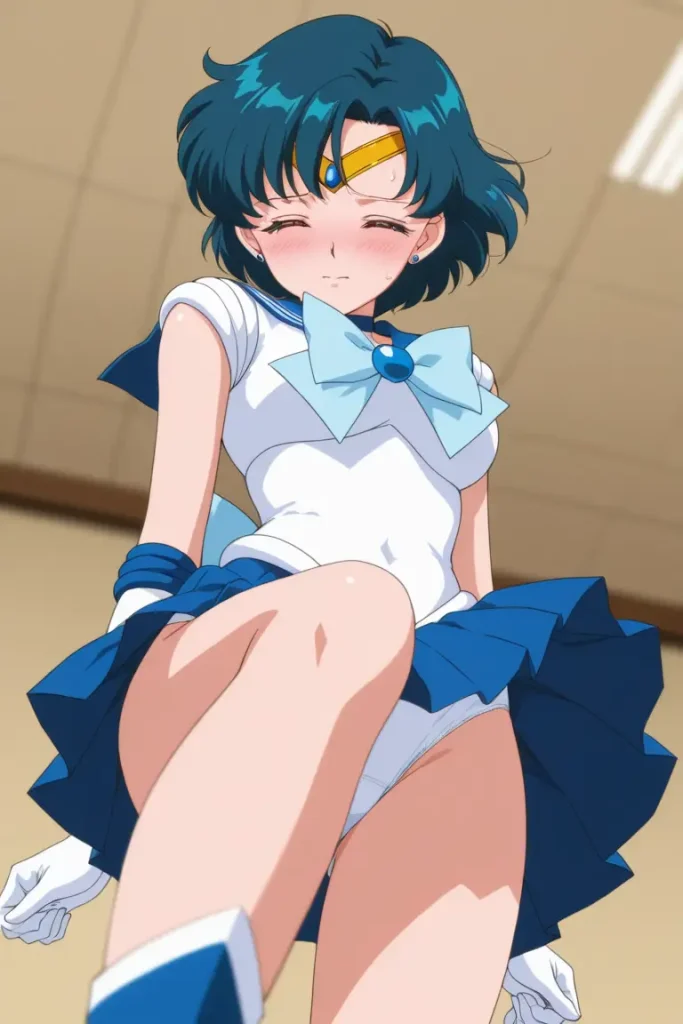 セーラーマーキュリーのパンチラエロ画像69枚目