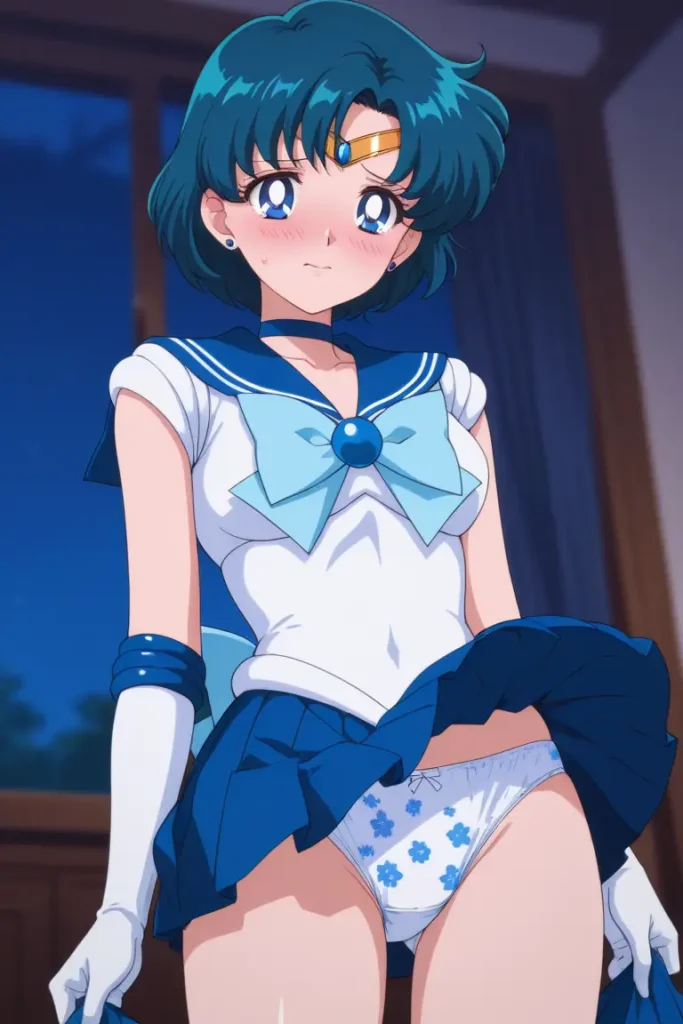 セーラーマーキュリーのパンチラエロ画像70枚目