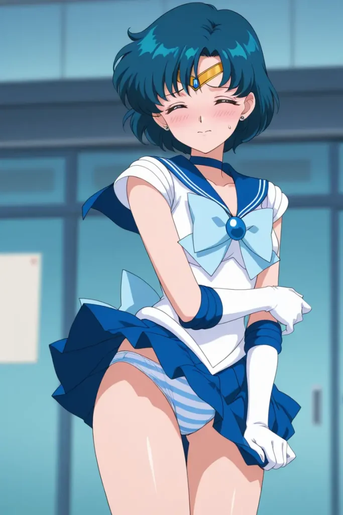 セーラーマーキュリーのパンチラエロ画像72枚目