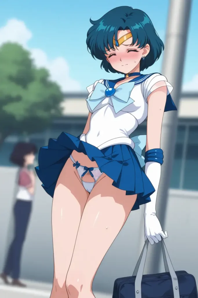 セーラーマーキュリーのパンチラエロ画像73枚目