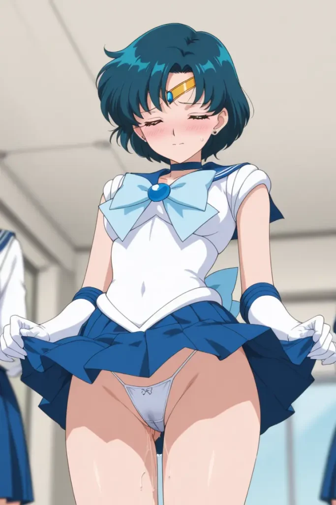 セーラーマーキュリーのパンチラエロ画像74枚目